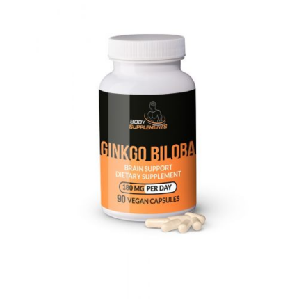 Body Supplements - Ginkgo Biloba Vega Caps 60mg (90 pieces)