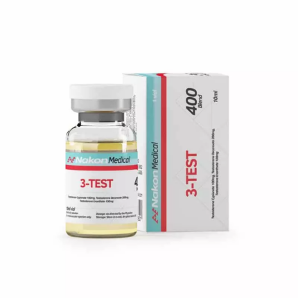 Buy 3-Test Nakon Medical 400mg, 10ml (INT) Online