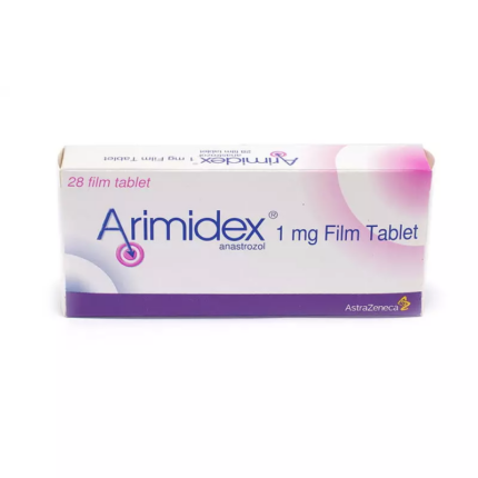 Buy Arimidex AstraZeneca 1mg, 28tab (INT) Online