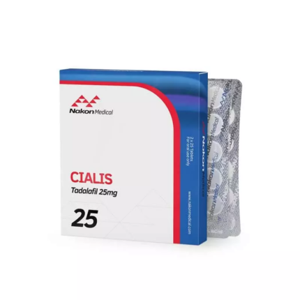 Buy Cialis Nakon Medical 25mg, 50 tab (INT) Online