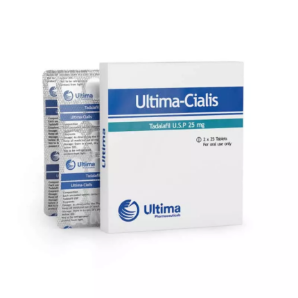 Buy Cialis Ultima Pharmaceuticals 25mg, 50tab (INT) Online