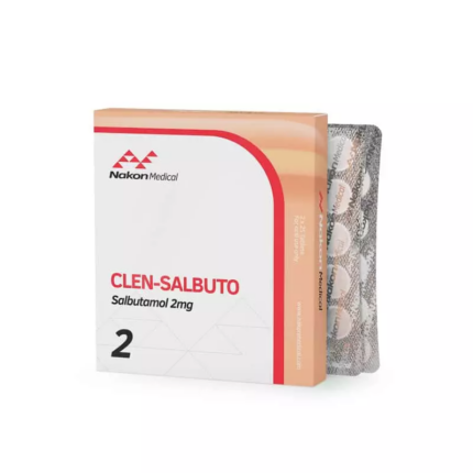 Buy Clen Salbuto Nakon Medical 2mg, 50 tab (INT) Onlone