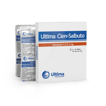 Buy Clen Salbuto Ultima Pharmaceuticals 2mg, 50tabs (USA Domestic) Online