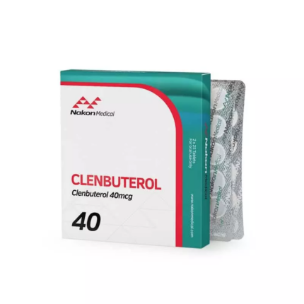 Buy Clenbuterol Nakon Medical 40mcg, 50 tab (INT) Online