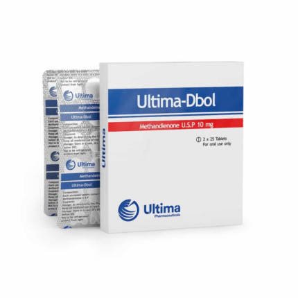 Buy Dbol Ultima Pharmaceuticals 10mg, 50tab (INT) Online