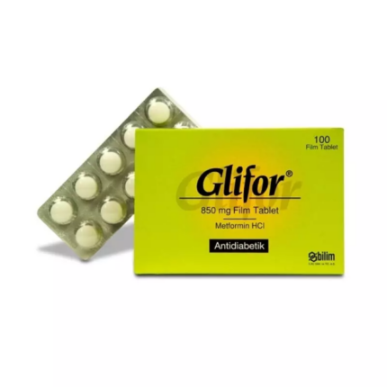 Buy Glifor (Metformin) Bilim 850mg, 100tab (INT) Online