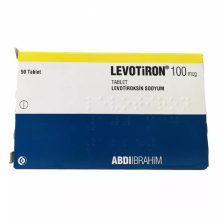 Buy Levotiron (T4) Abdi Ibrahim 100mcg, 50tab (INT) Online