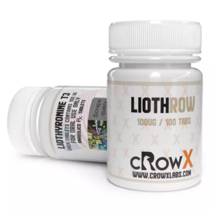 Buy Liothrow (T3) cRowX Labs 100mcg, 100tab (USA Domestic) Online