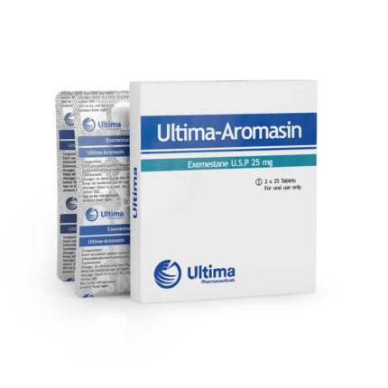 Buy bAromasin Ultima Pharmaceuticals 25mg, 50tab (INT) Online