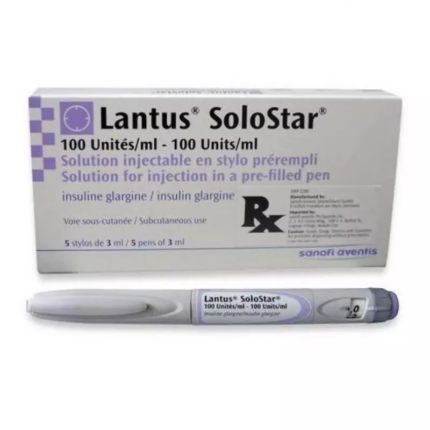 Buy Lantus Solostar Sanofi pen, 5x300IU (INT) Online