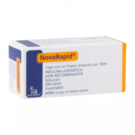 Buy Novorapid Novo Nordisk 100IU/ml, 10ml vial (INT) Online